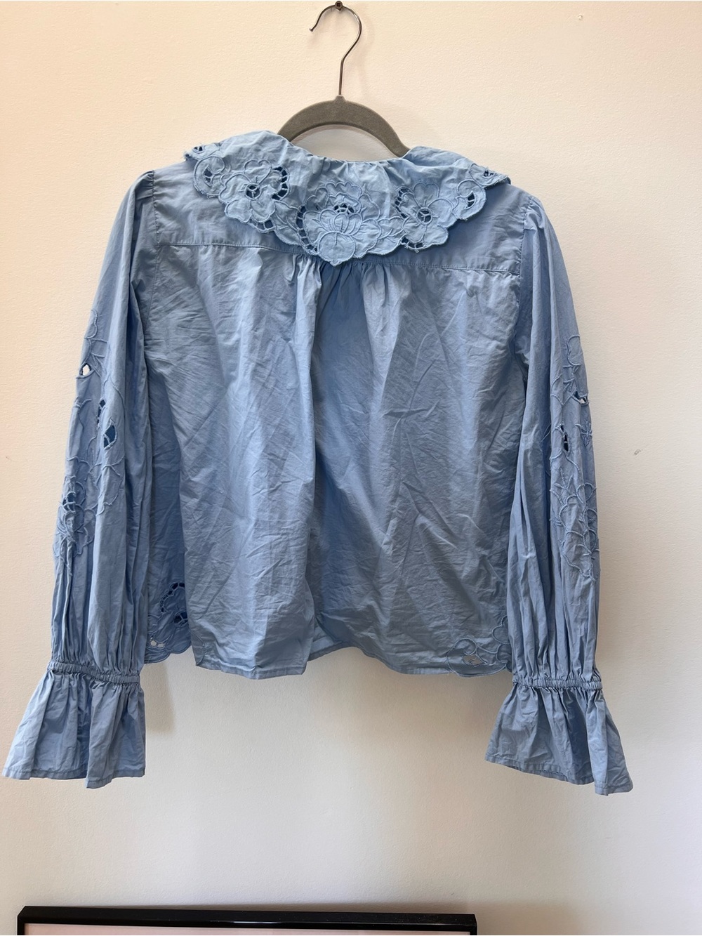 Free People Maisie Cutwork Style Blouse - Picture 5 of 5